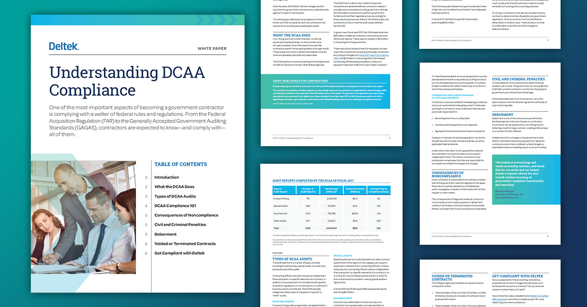 Understanding DCAA Compliance